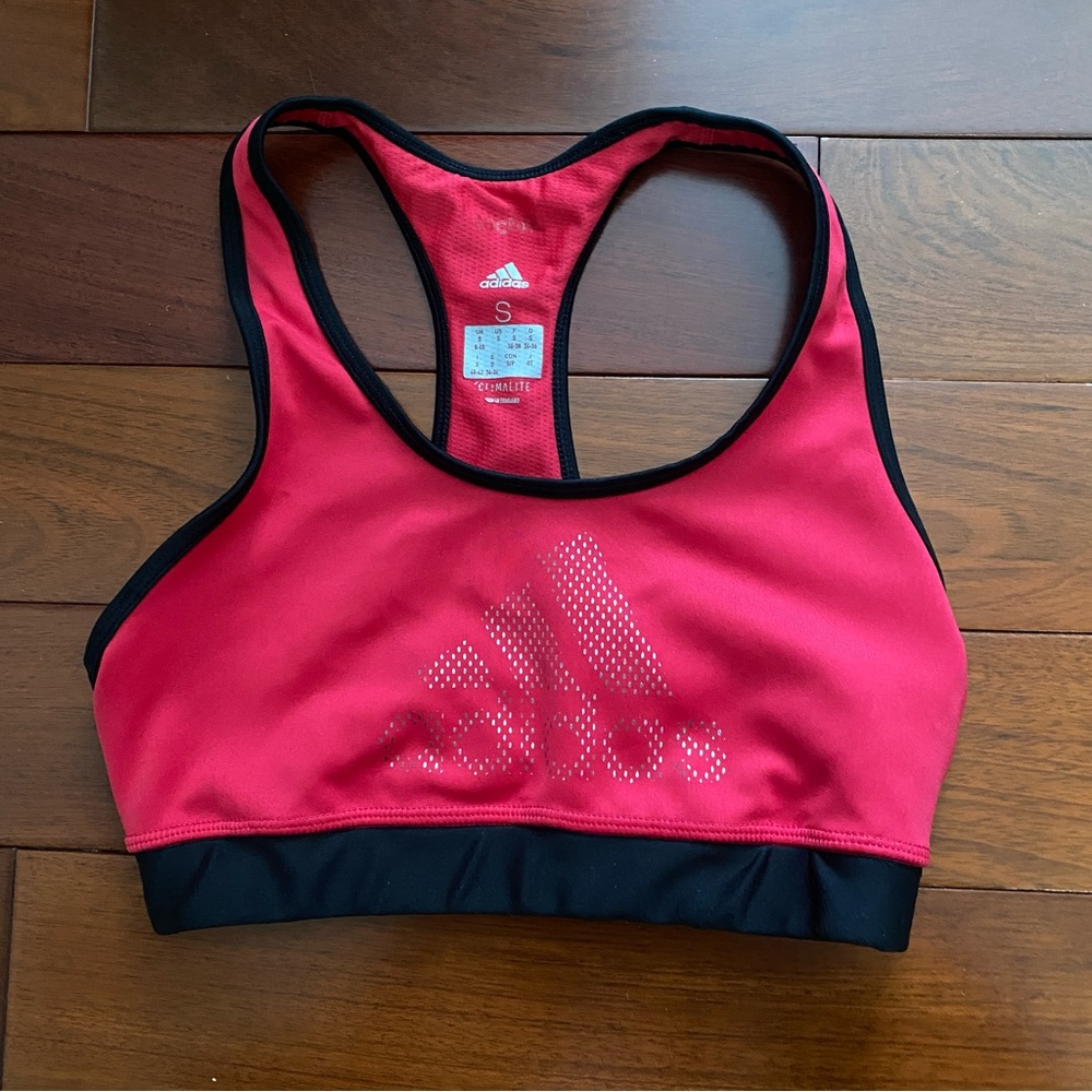 Adidas sports bra size small